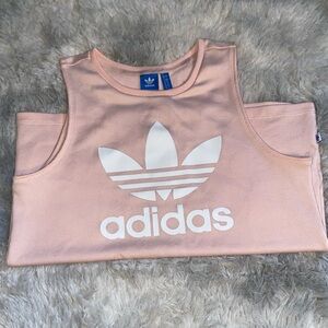 Adidas Jersey Style Pink Tank Top